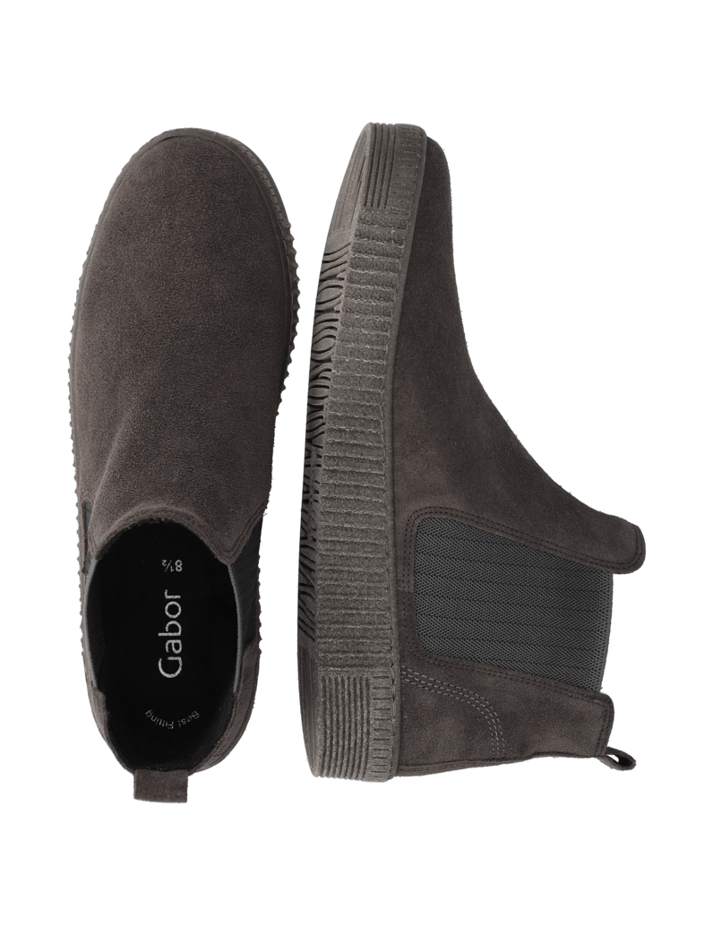 Gabor-Veloursleder-Chelsea-Boot-grau
