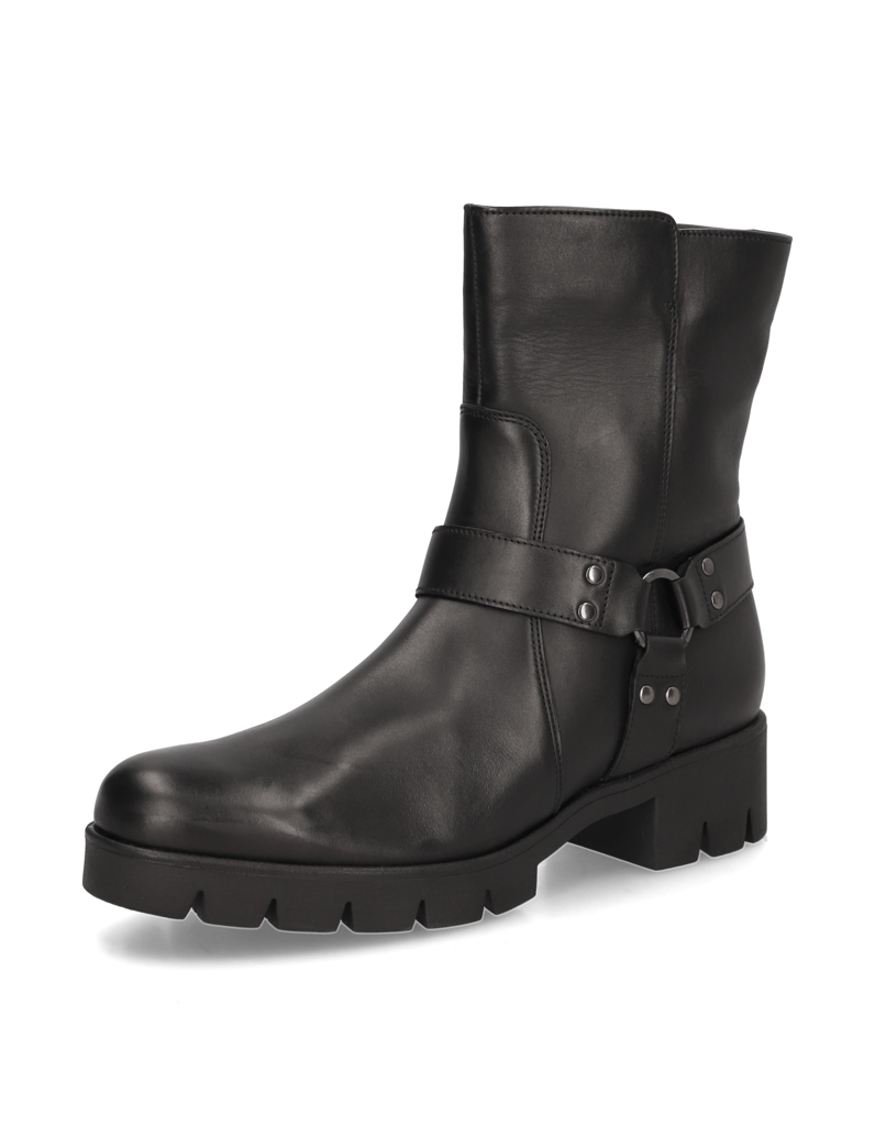 Gabor-hladká-kůže-kotníčkové-boty-černá