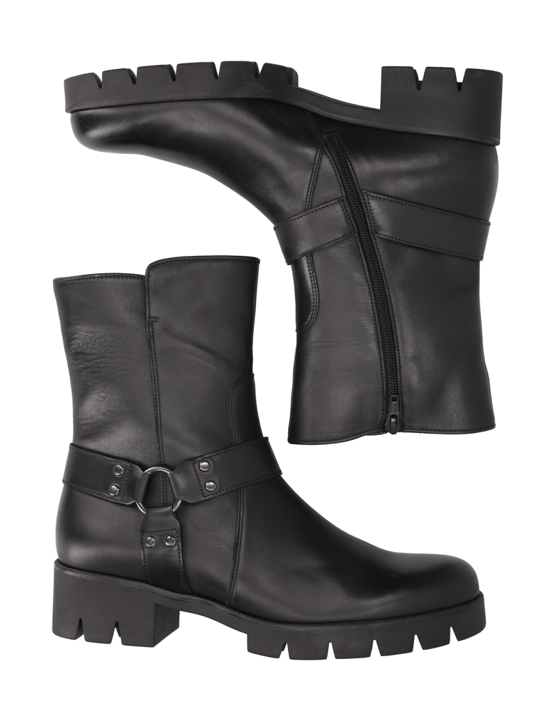 Gabor-hladká-kůže-kotníčkové-boty-černá