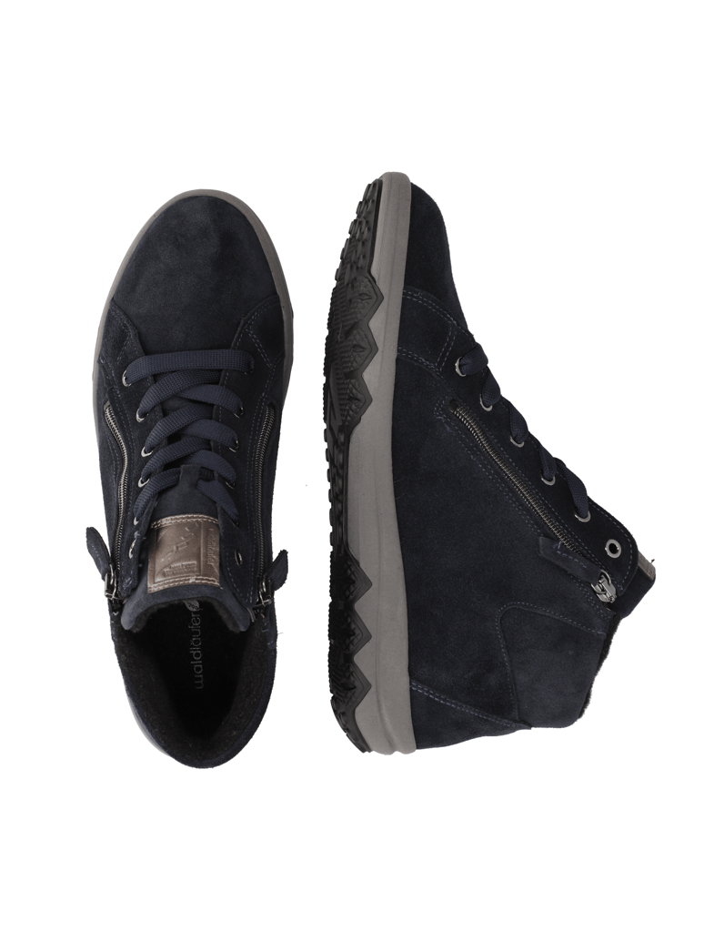 Waldläufer-šněrovací-kotníčkové-boty-černá