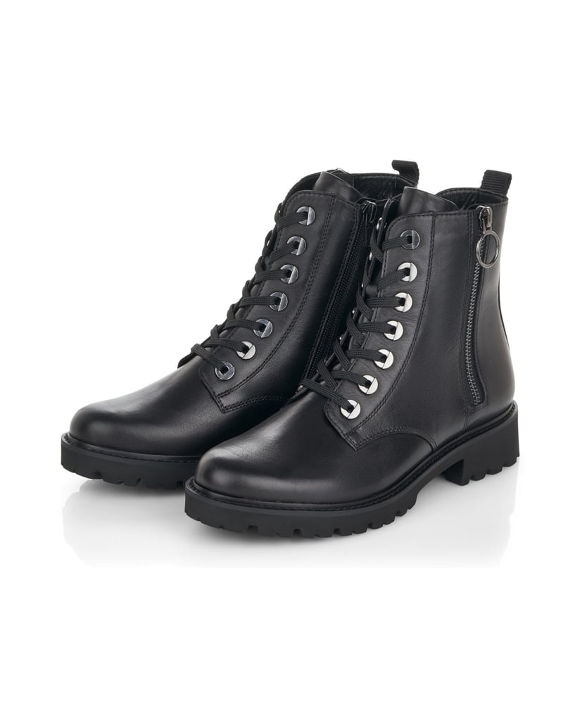 Remonte-Schnürstiefel-D8671-schwarz