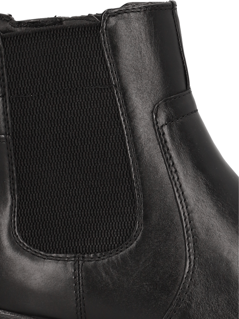 TAMARIS-Comfort-Glattleder-Chelsea-Boot-čierna