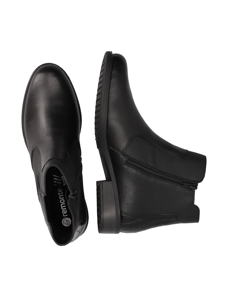 Remonte-Lederkombination-Chelsea-Boot