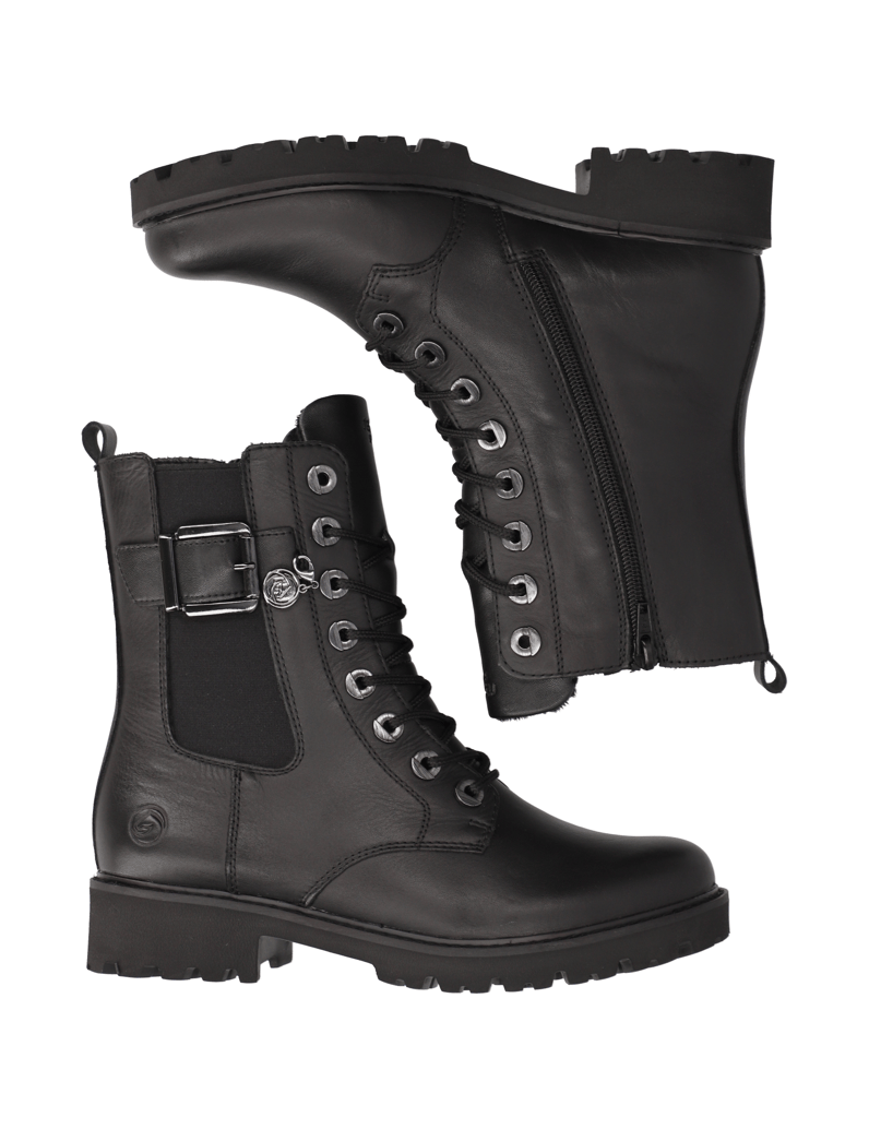 Remonte-Lederkombination-Stiefelette