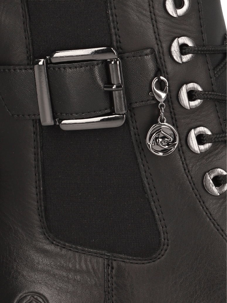 Remonte-Lederkombination-Stiefelette