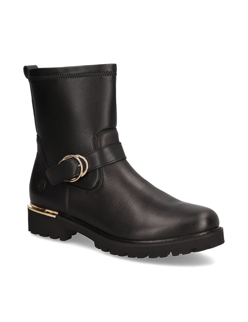 Remonte-Lederkombination-Stiefelette