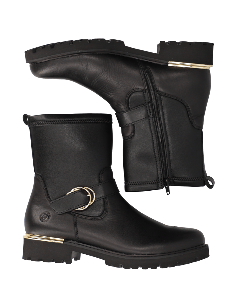 Remonte-Lederkombination-Stiefelette