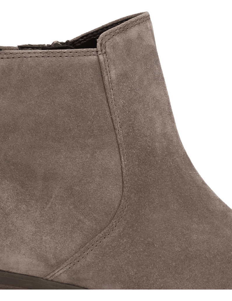 Gabor-Veloursleder-Stiefelette-schwarz