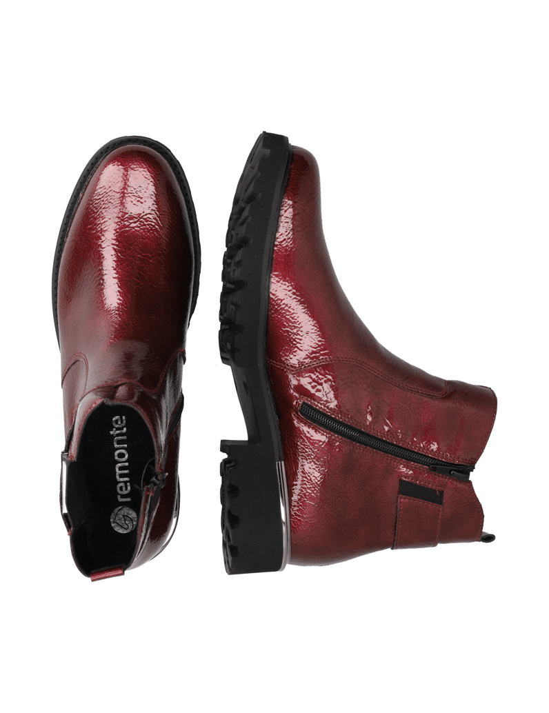 Remonte-Stiefelette-rot