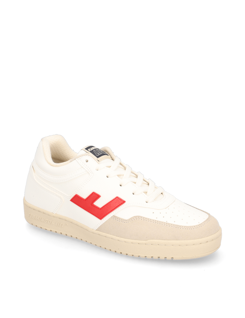 Flamingos‘-Life-White-Rouge-Monocolor