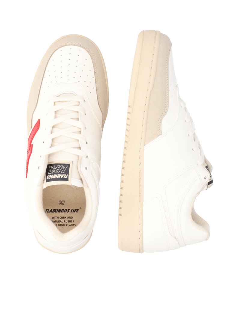 Flamingos‘-Life-White-Rouge-Monocolor