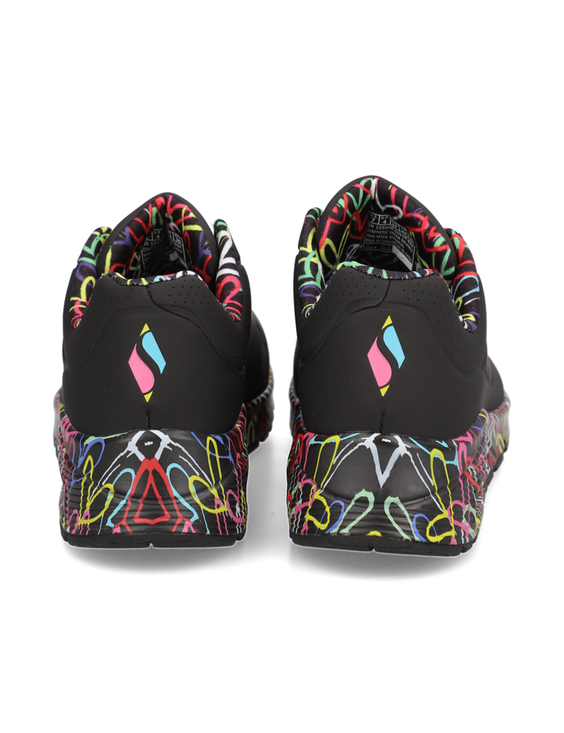 Skechers-UNO-LOVING-LOVE-černá
