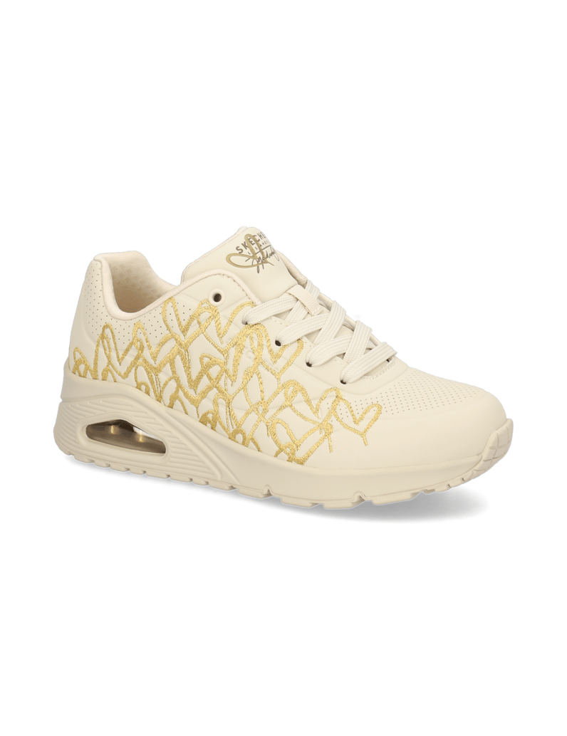 Skechers-UNO---GOLDEN-HEART-weiss