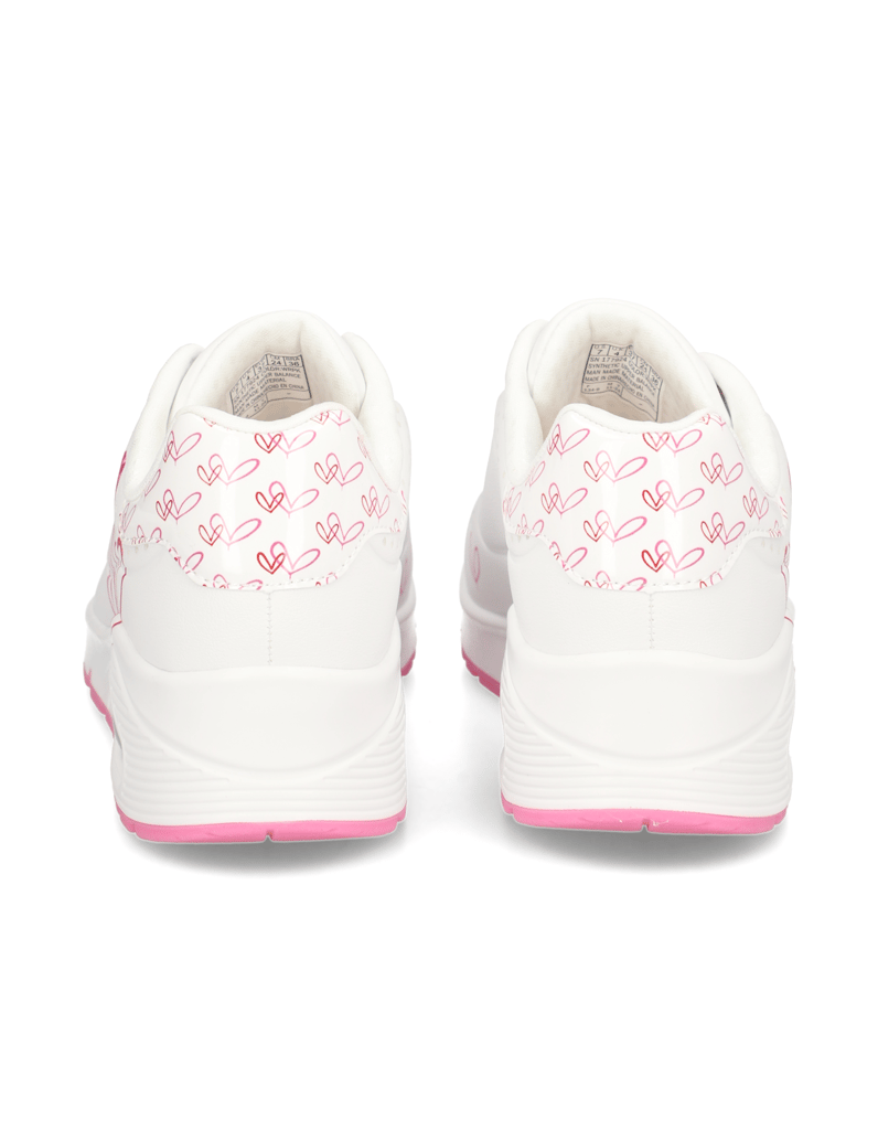 Skechers-JGOLDCROWN-DOUBLE-HEART-UNO-biela