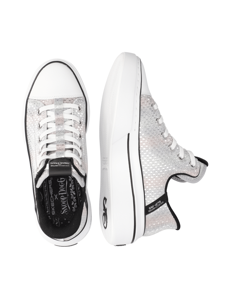 Skechers-SNOOP-ONE---DISCO-SNOOP-silber
