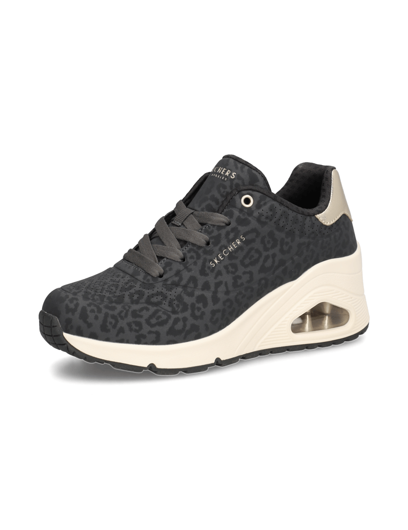 Skechers-UNO-WEDGE---SAFARI-DAZE-črna