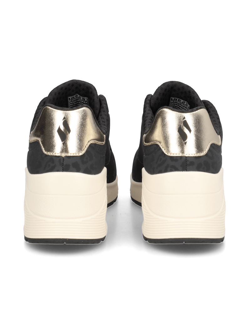Skechers-UNO-WEDGE---SAFARI-DAZE-črna