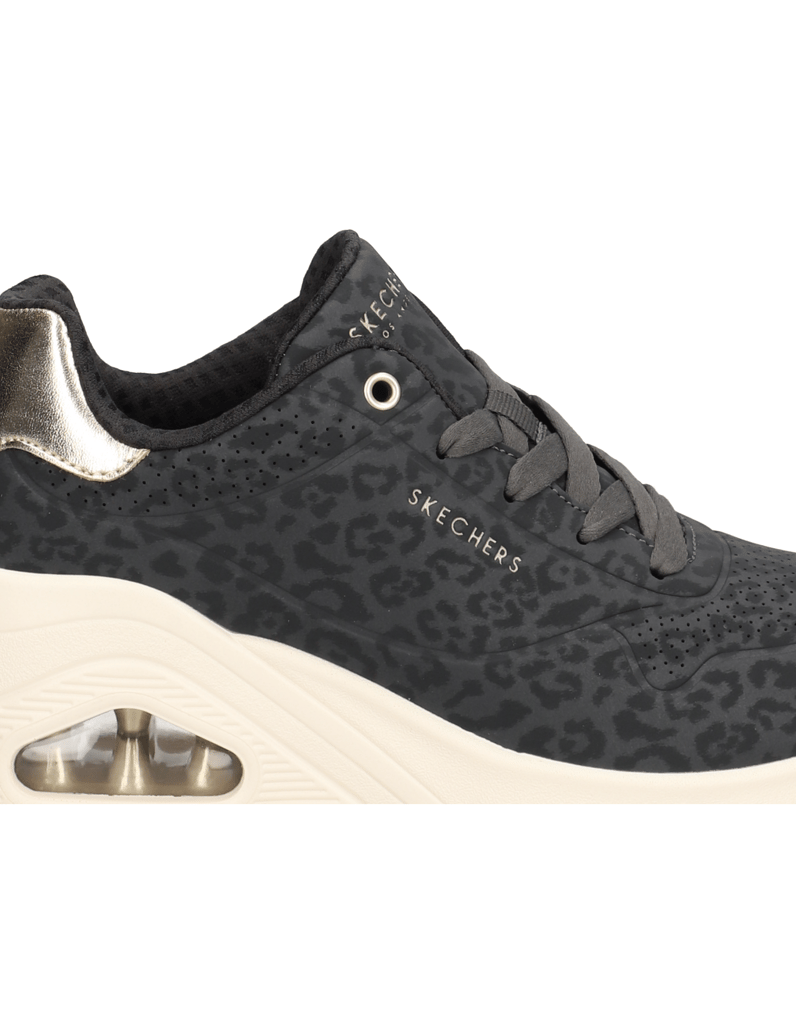 Skechers-UNO-WEDGE---SAFARI-DAZE-črna