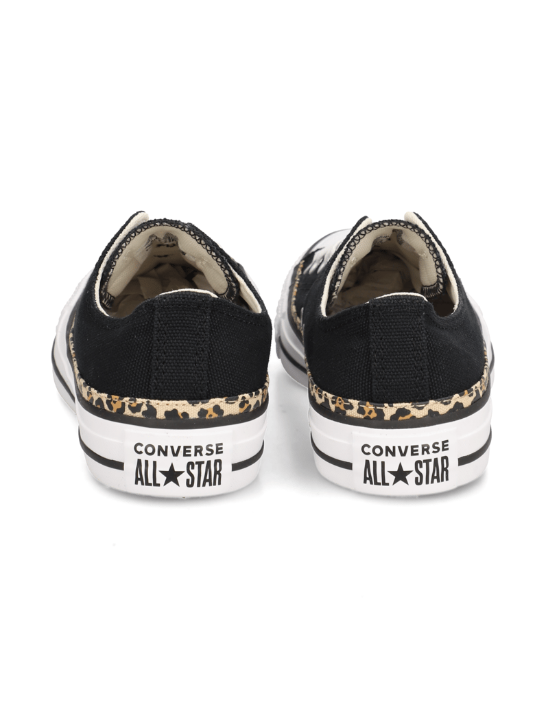 Converse-CHUCK-TAYLOR-ALL-STAR-LEOPARD-TRIM-čierna