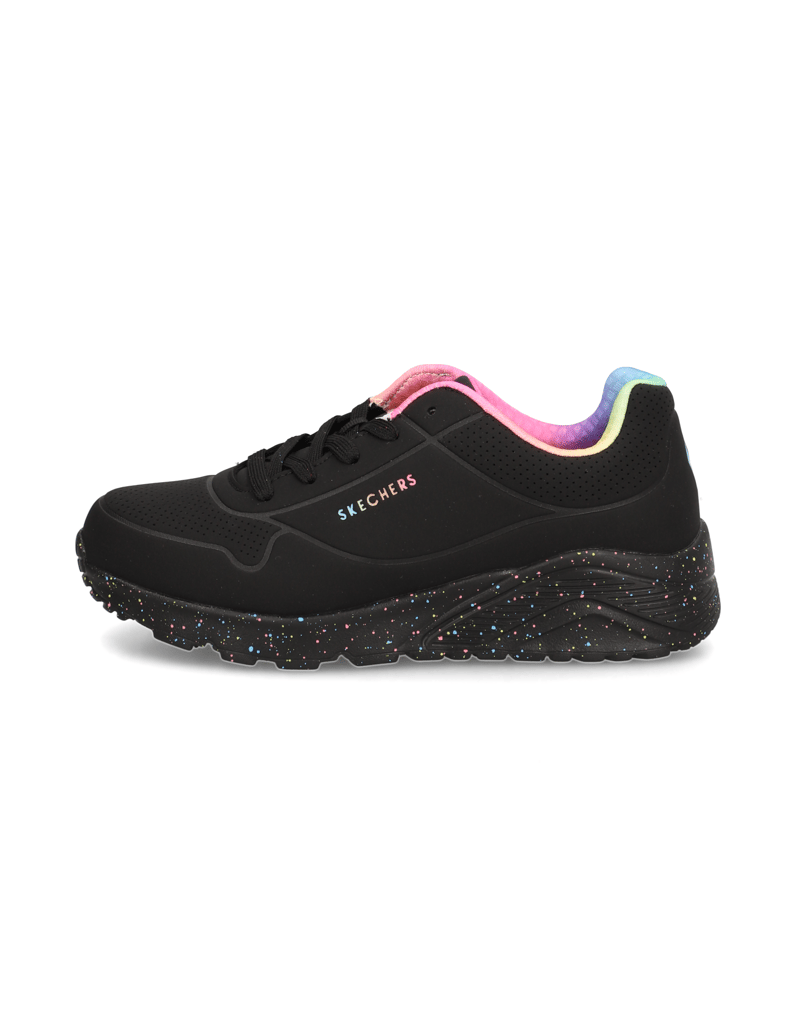 Skechers-Uno-Lite-Rainbow-Speckle-črna