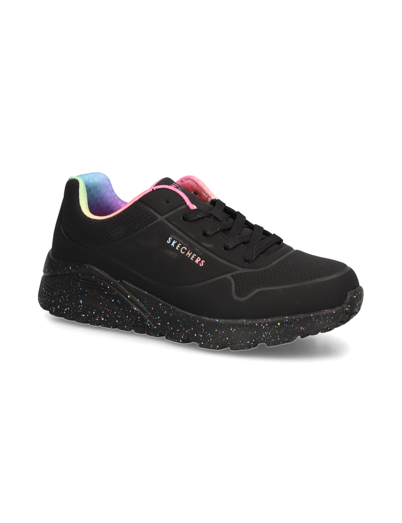 Skechers-Uno-Lite-Rainbow-Speckle-črna
