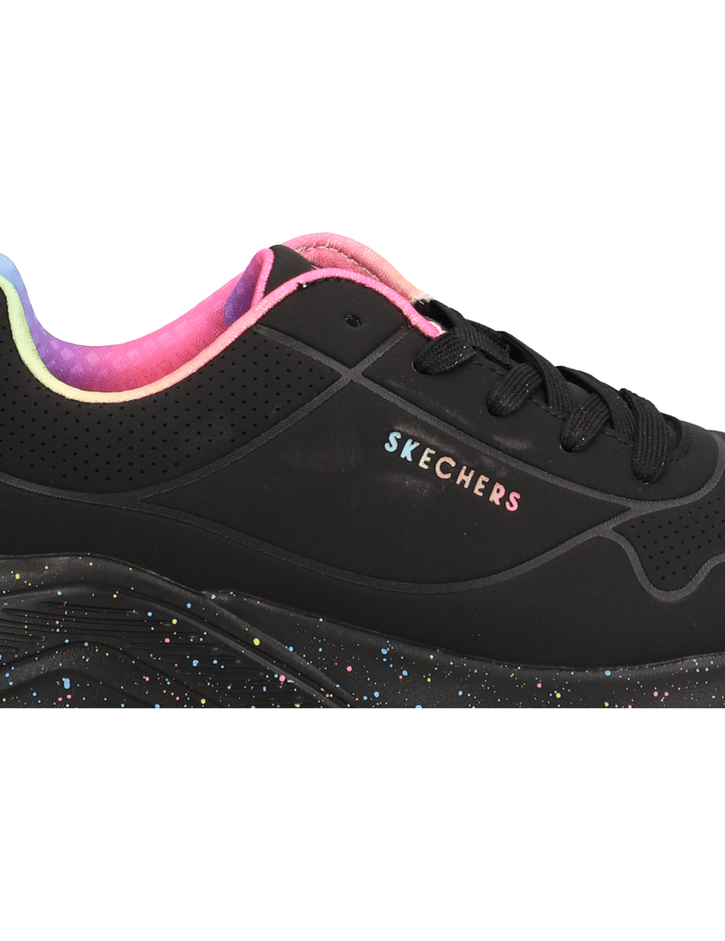 Skechers-Uno-Lite-Rainbow-Speckle-črna