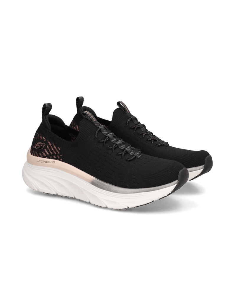 Skechers-Relaxed-Fit-D'Lux-Walker-černá
