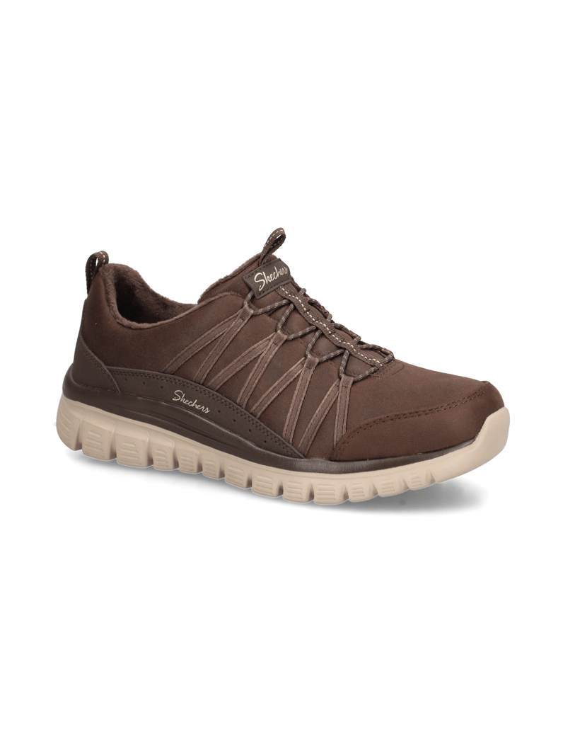 Skechers-GRACEFUL---COZY-HUG-rjava