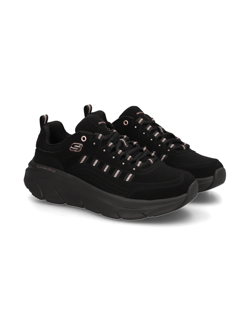 Skechers-D'LUX-WALKER-2.0-GOLDEN-STEP-čierna
