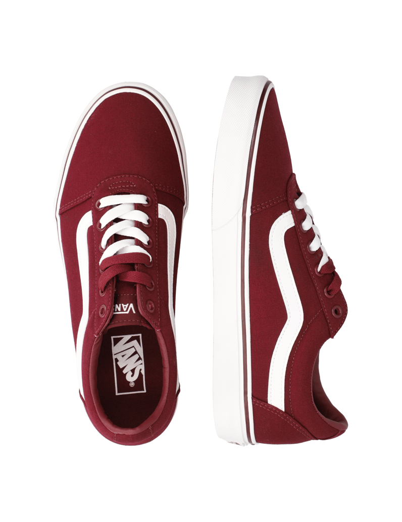 Vans-WM-WARD-(CANVAS)-BURGUNDY-rot