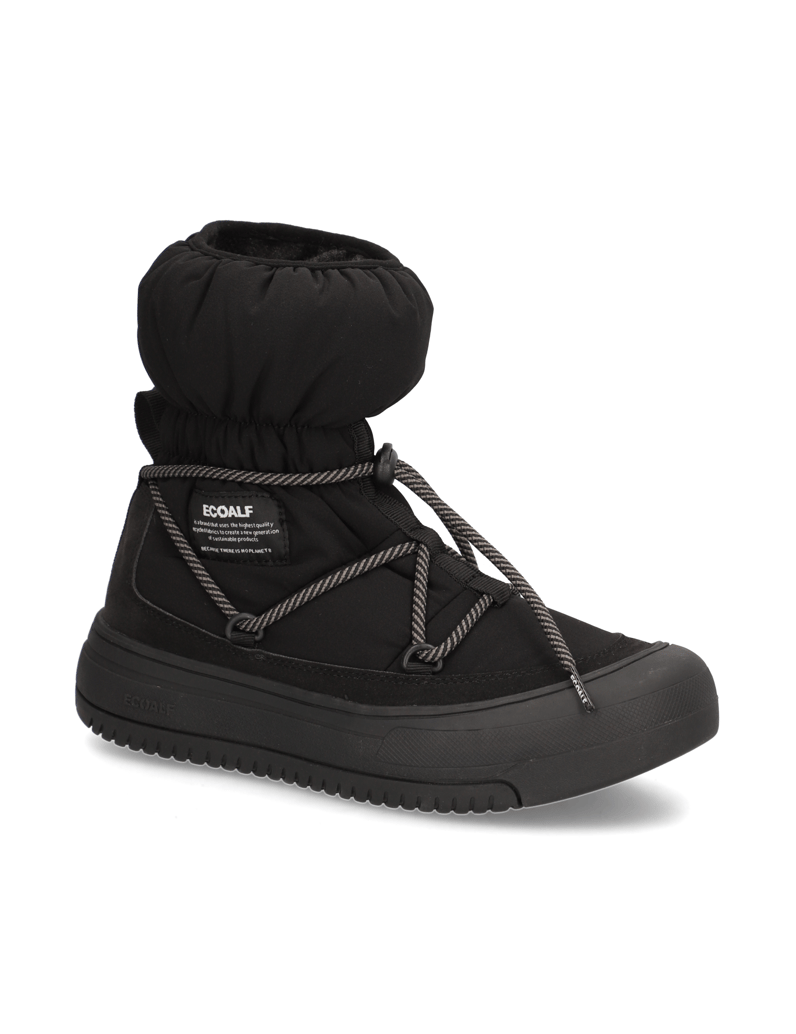 ECOALF-členková-obuv-čierna