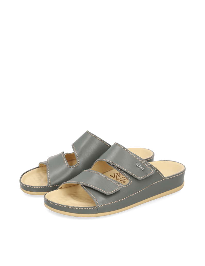 Vital-Glattleder-Hausschuh