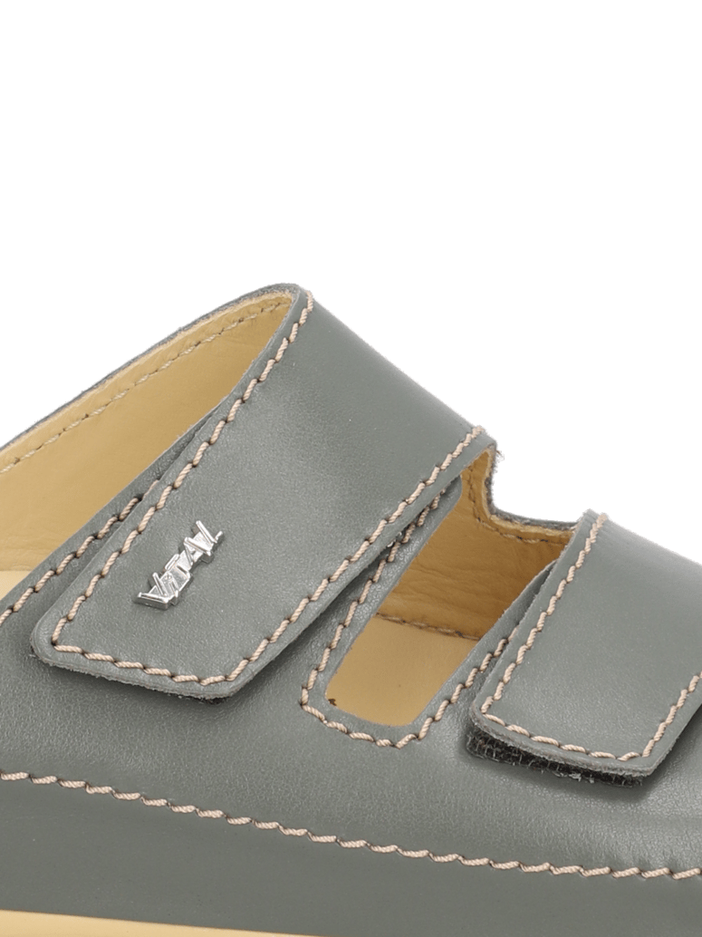 Vital-Glattleder-Hausschuh