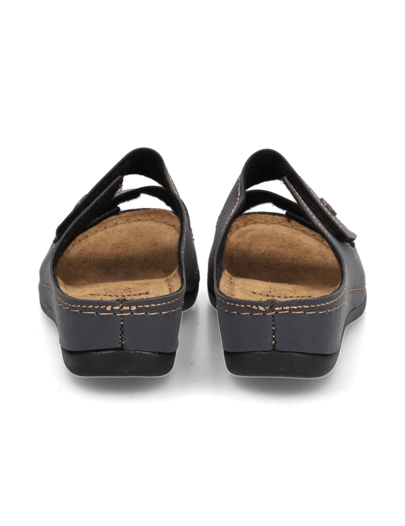 Natura-Hausschuh-dunkelblau