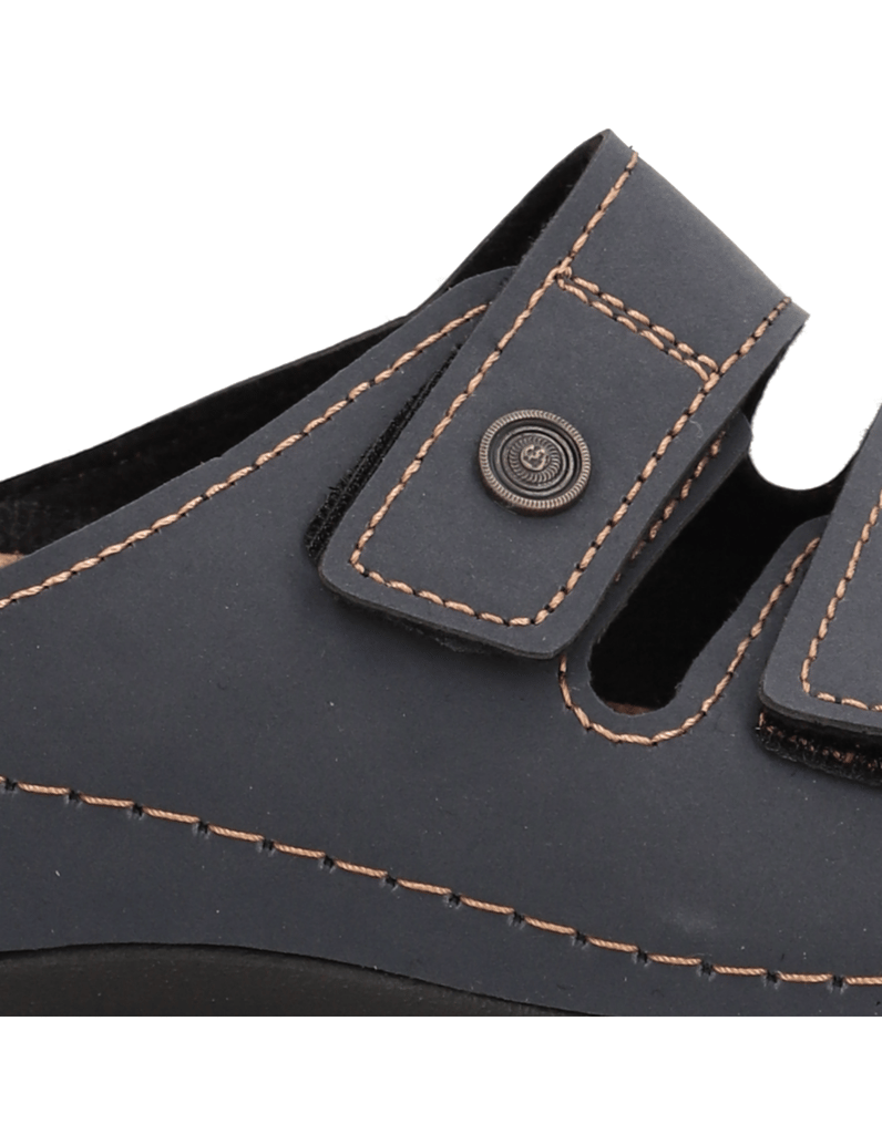 Natura-Hausschuh-dunkelblau