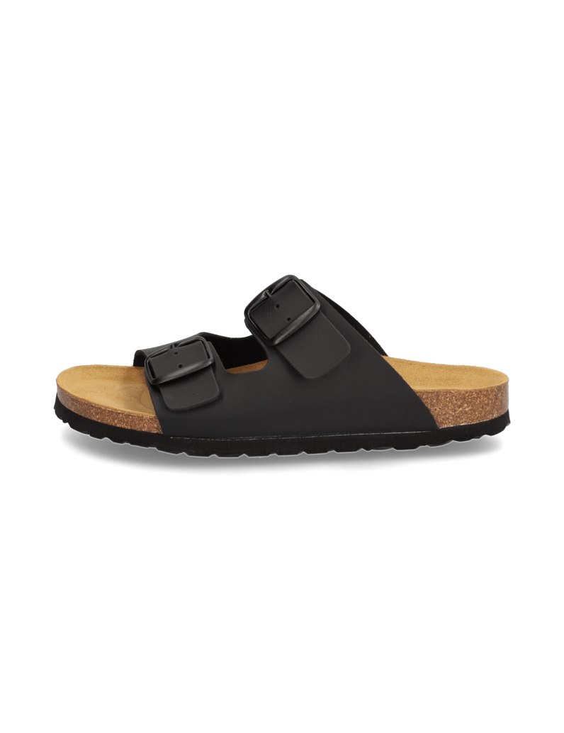 Natura-Hausschuh-schwarz