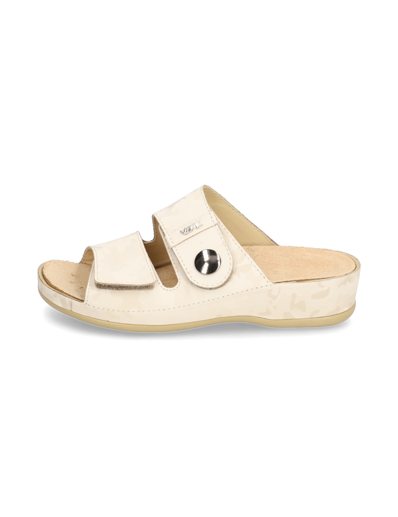 Vital-Glattleder-Pantoffel