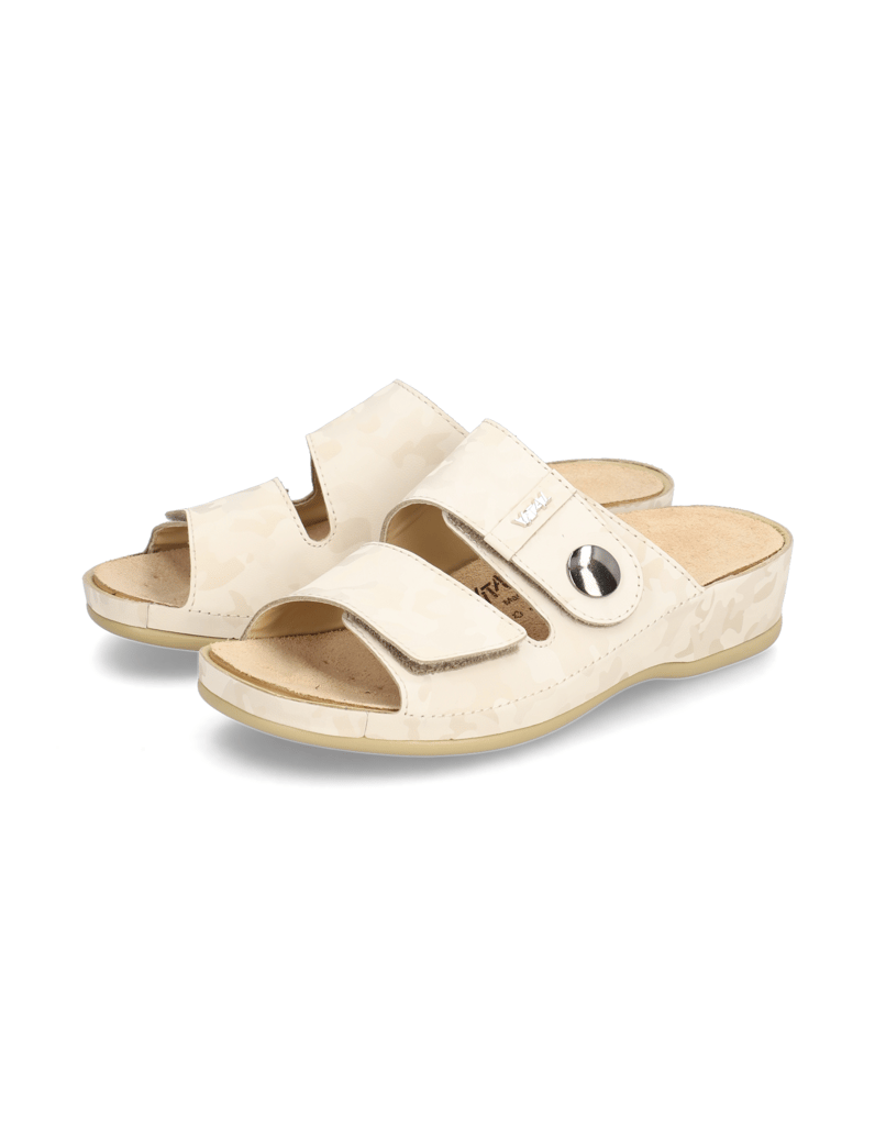 Vital-Glattleder-Pantoffel