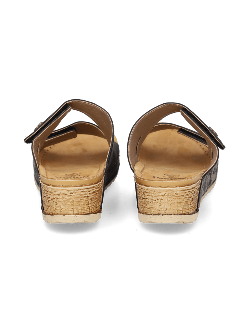 Natura-Hausschuh-schwarz