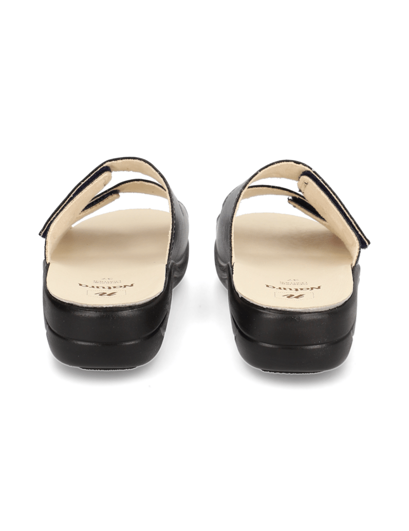 Natura-Glattleder-Hausschuh-blau