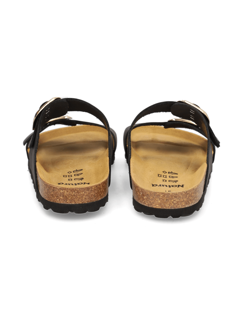 Natura-hladká-kůže-pantofle