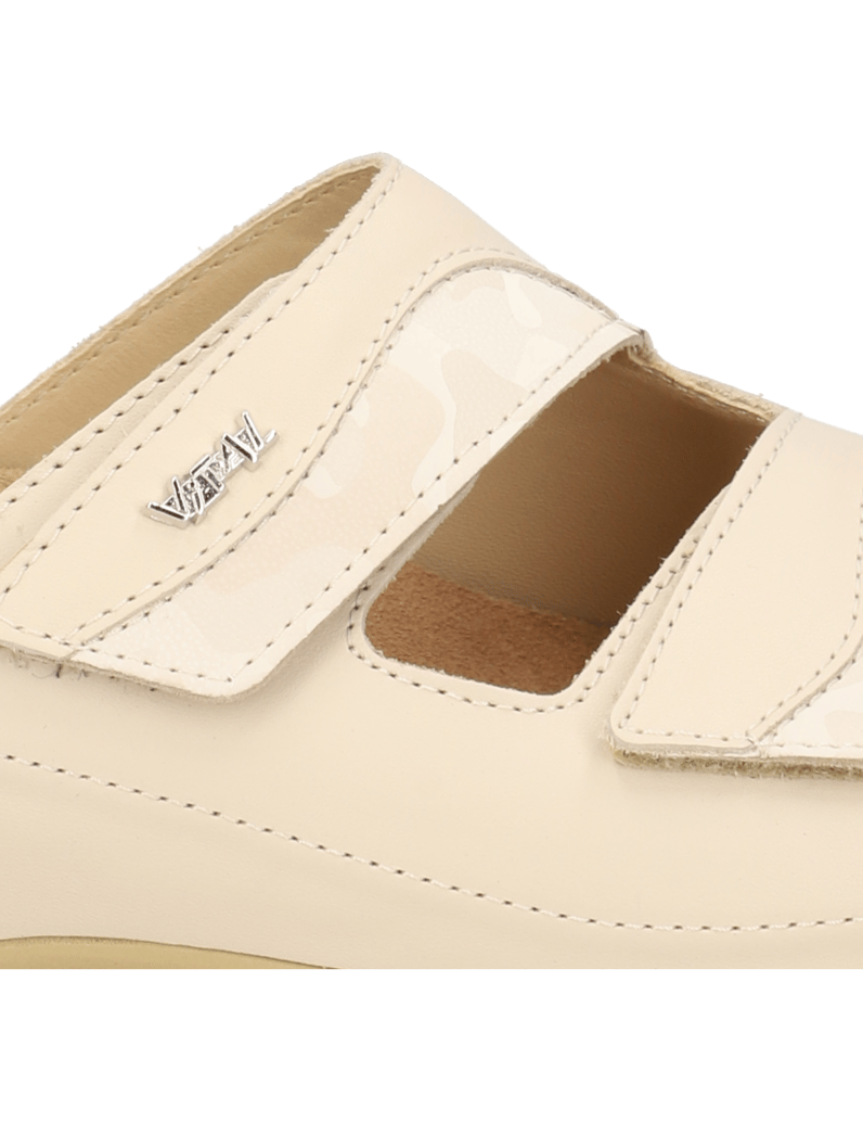 Vital-Glattleder-Hausschuh-beige