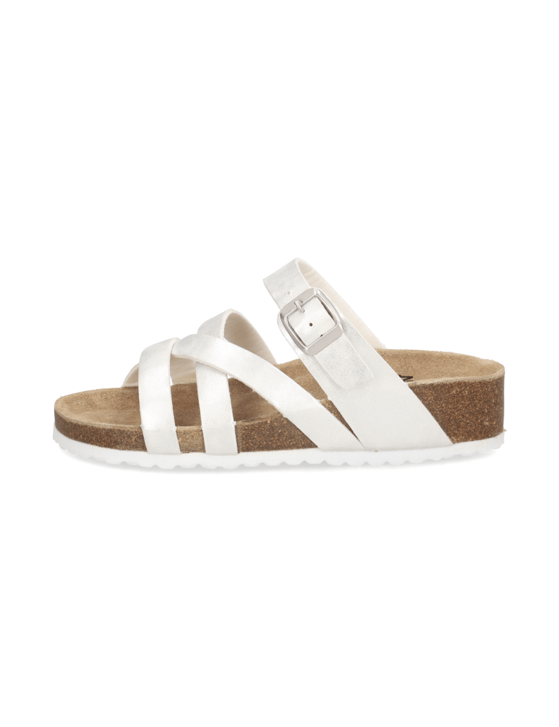 Natura-plastika/umetni-material-hišni-copati-bela