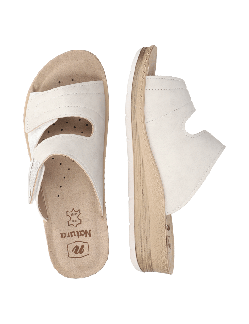 Natura-imitacija-usnja-hišni-copati-bela