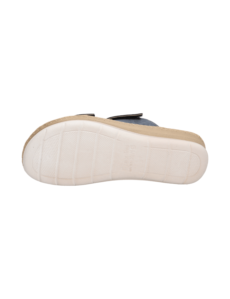 Natura-Hausschuh-blau