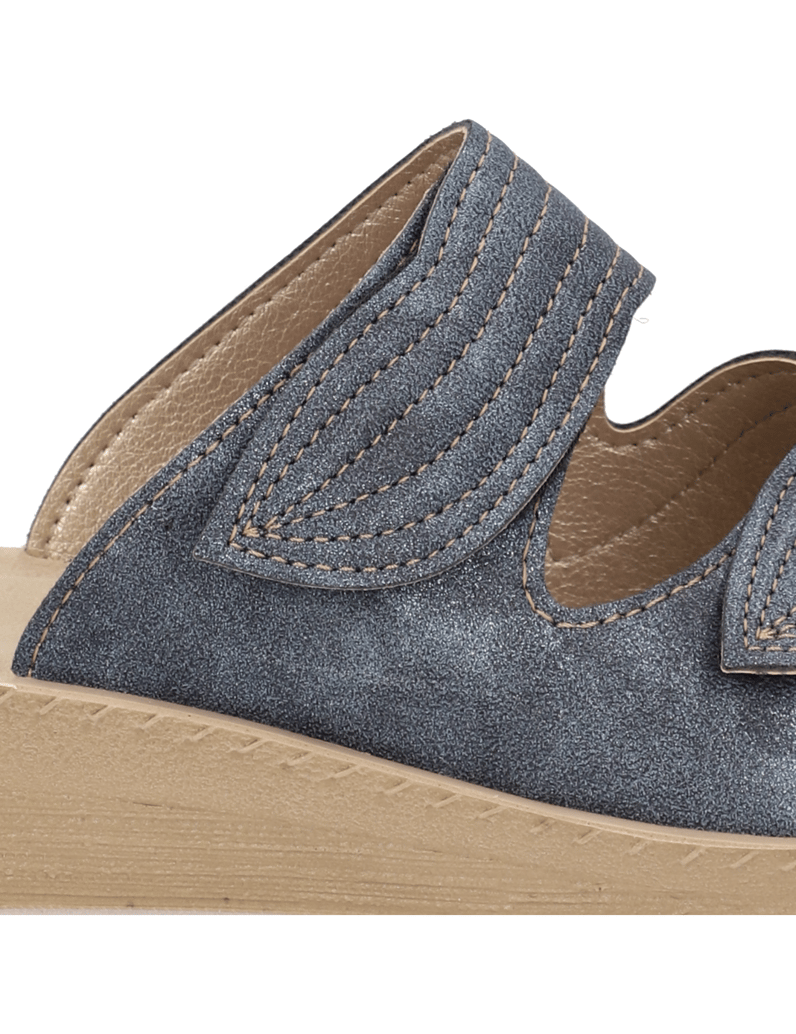 Natura-Hausschuh-blau