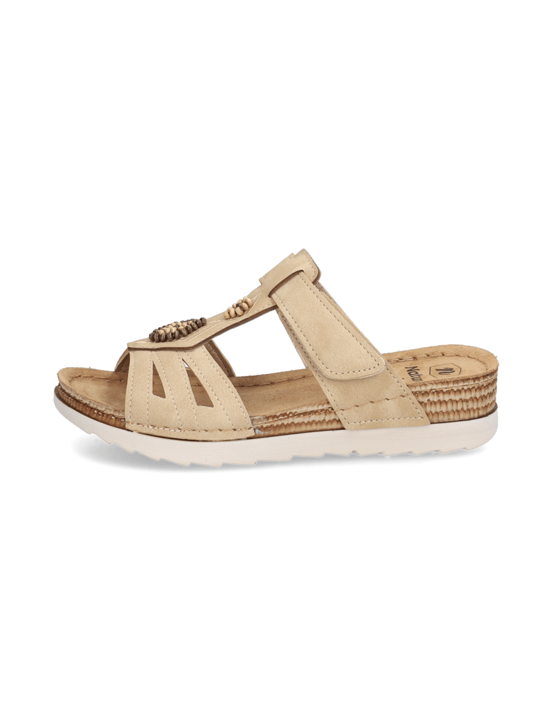 Natura-imitacija-usnja-hišni-copati-bež