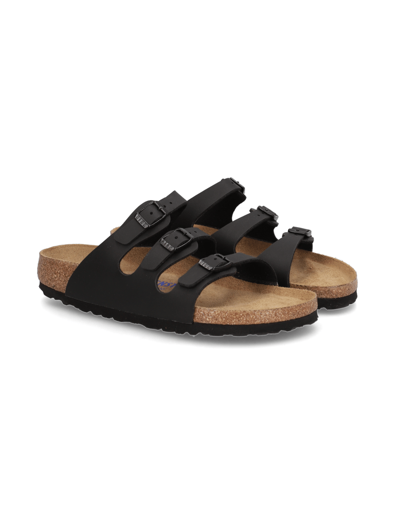 Birkenstock-Florida-Softfootbed-Birko-Flor-schwarz