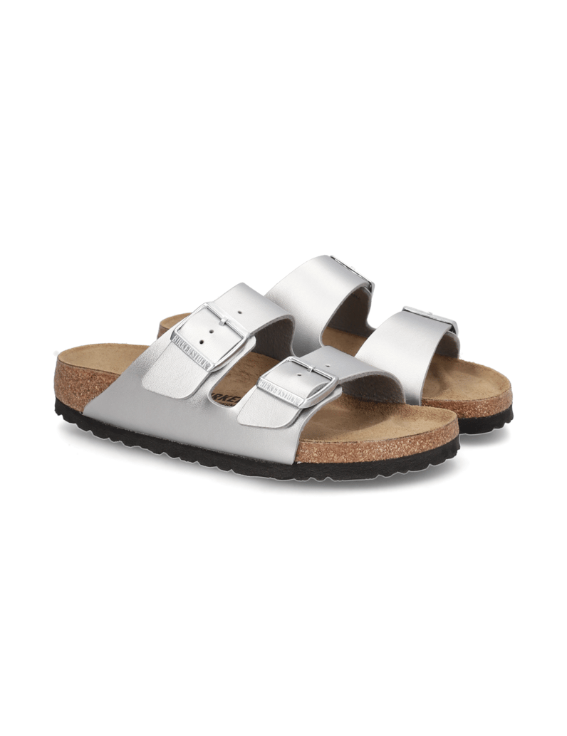 Birkenstock-Arizona-Birko-Flor-silber