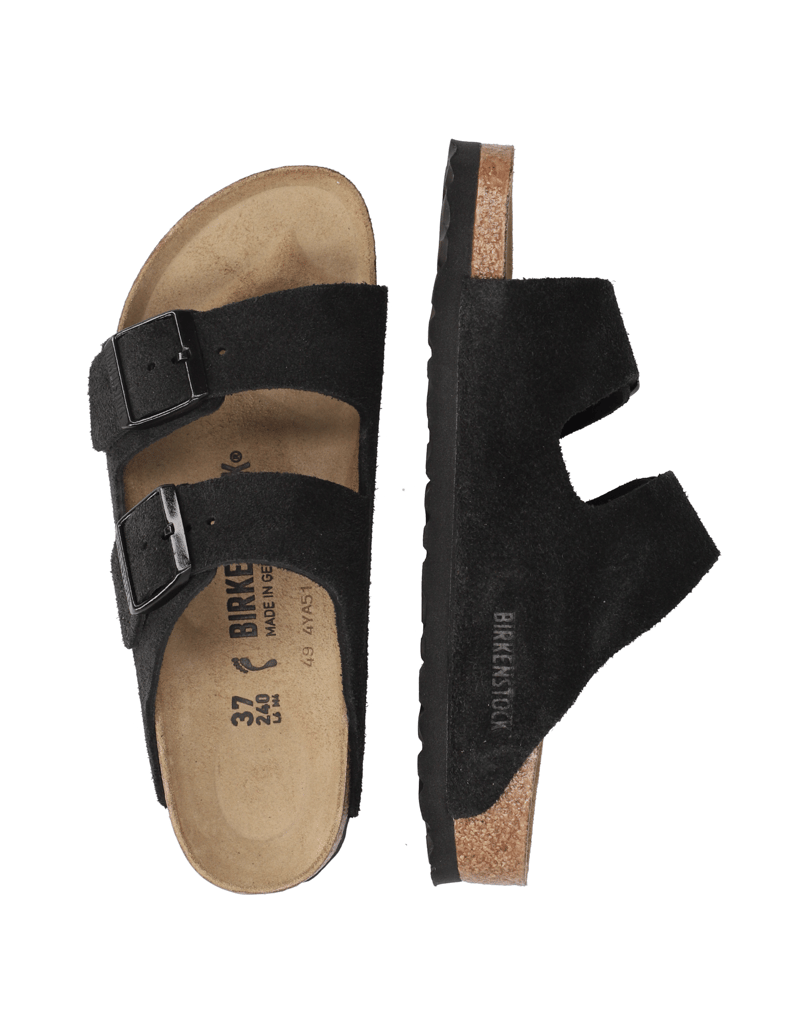 Birkenstock-ARIZONA-SUEDE-LEATHER-schwarz